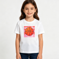 thumbnail image 2 of Girls Graphic Tees Basketball Sis Sports Kids T Shirt Cute Sister 100% Cotton Short Sleeve Soft Tops 4-13Y, 2 of 5