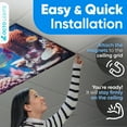 thumbnail image 3 of Octo Lights Fluorescent Light Covers For Ceiling Lights  Magnetic - Ocean Classroom Light Filter, 3 of 10