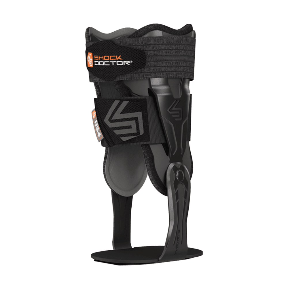 Shock Doctor 854 Ultra Flex Fit Ankle Brace, Adult L, BLACK