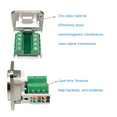 thumbnail image 5 of 2PCS RJ45 Panel Mount Screw Terminal Adapter, RJ45/8P8C Female Panel Mount Connector, RJ45 Solderless Terminal Extender,2x RJ45 Panel Mount Screw Terminal Adapter,Silver, 5 of 8
