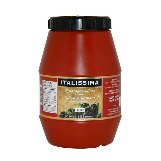 Italissima Superior Pitted Kalamata Olives 2Kg/4.41Lbs