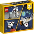 thumbnail image 6 of LEGO Creator 3 in 1 Space Shuttle Building Toy for Kids, Creative Gift Idea for Boys and Girls Ages 6 and Up, Build and Rebuild this Space Shuttle Toy into an Astronaut Figure or a Spaceship, 31134, 6 of 8