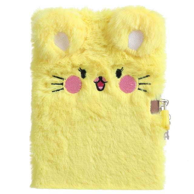 Nuevo cuaderno lindo de la felpa de la moda Cuaderno del conejo (con la cerradura) Wmkox8yii hjk178