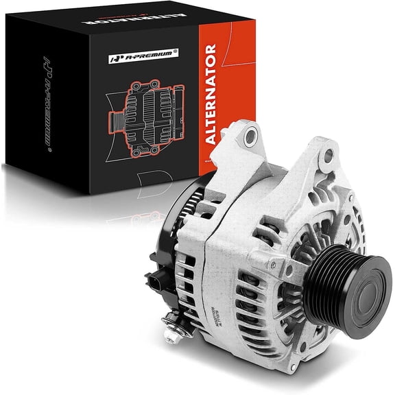 A-Premium Alternator Compatible with Ram 2500 2013-2022 3500 4500 5500 2011-2022 L6 6.7L Turbocharged 12V 220A CW 8-Groove Clutch Pulley Replace# 421000-7001 4801313AC