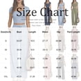 Women s 2 Piece Matching Lounge Sets Ribbed Short Sleeve Crop Tops Wide women-s-2-piece-matching-lounge-sets-ribbed-short-sleeve-crop-tops-wide