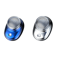 thumbnail image 1 of Afeitadora Electrica Afeitadora eléctrica portátil recargable por USB, regalo para padre y marido, color azul, 1 of 6