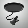thumbnail image 2 of Bandeja multifuncional para asiento de coche Clip flexible redondo Bandeja de bebida para alimentos (Negro), 2 of 5