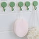 thumbnail image 4 of Ganchos de pared adhesivos Fdksdf (paquete de 5) para baño y cocina. Instalación sin taladros. Adhesivo fuerte con rotación de 360 grados. Ideales para colgar toallas y utensilios., 4 of 5