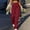 #034-Wine, variant on Women's Work Pants, Casual Straight Leg High Waist with Multiple Pockets, Durable Utility Pants for Work, Outdoor and Daily Wear