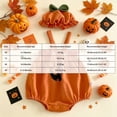thumbnail image 4 of mgoYE Baby Brother Newborn Outfit Newborn Baby Boy Clothes Fall Winter Outfit Long Sleeve Romper Pocket Suspender Pants Hat 3 Piece Set Size 3-6 Months, 4 of 9
