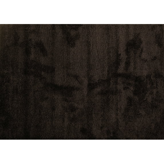 Ahgly Company Indoor Rectangle Abstract Brown Contemporary Area Rugs, 2' x 5'