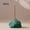 green, variant on Namzi-b 2 pieces of natural white crystal raw stone incense burner base polished natural crystal expanded stone incense burner for Buddha incense burner base