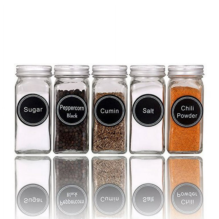 Printed Spice Jars Labels Pantry Stickers