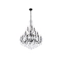 thumbnail image 5 of 2015 St. Francis Collection Chandelier D:36in H:49in Lt:24 Dark Bronze Finish (Royal Cut Crystals), 5 of 9