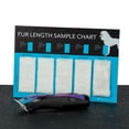 thumbnail image 6 of Pro Grooming Tools Blade or Attachment Comb Fur and Hair Length Sample Charts (Set of Both Charts), 6 of 6