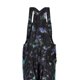 thumbnail image 4 of Gibobby Mono Corto Informal Mono sin mangas para mujer, mono informal liso de verano, pantalones con peto de pierna ancha, mono con botones y bolsillos con botones(Negro， L), 4 of 5