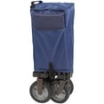 thumbnail image 3 of Timber Ridge 21727 Laburnum Foldable Rolling Utility Tailgate Wagon Cart, Blue, 3 of 7