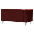 thumbnail image 5 of Glory Furniture Sunset G0559A-L Loveseat , BURGUNDY, 5 of 5