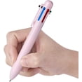 thumbnail image 5 of Pack Of 12 0.5mm 6-in-1 Multicolor Ballpoint Pens, 6 Colors Retractable Ballpoint Pens, Random Colors(), 5 of 5