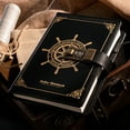 thumbnail image 1 of yeacher Vintage Journal Diary with Lock B6 PU Cover Retro Notebook 3-Digit Password Combination Lock Private Journal Line Pages Writing Gift for Daughter Women Boys, 1 of 8