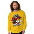 thumbnail image 3 of Dennis The Menace Struggle and Hustle Men's Crewneck Sweatshirt Brisco Brands 3X, 3 of 6