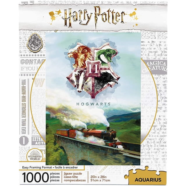 Puzzle AQUARIUS Harry Potter Hogwarts Express Train 1000 piezas
