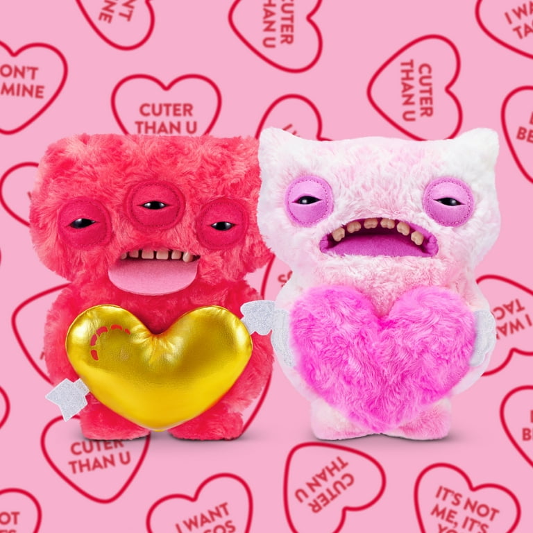 Fuggler Love Fugg 9 inch Wide Eyes Weirdo (pink), Funny Ugly