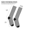 thumbnail image 4 of Pofeuu Weave Geometric Print Compression Socks for Women & Men Circulation - Best Support for Nurses,Running,Athletic,Sports, 4 of 7