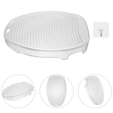 ETHZZLE Durable Washing Board For Hand Wash Transparent Plastic 1Pcs