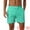 Green, variant on DARING DIVA Men's Summer Drawstring Elastic Waist Mesh Lining Solid Board Shorts 30 Light Blue