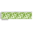 thumbnail image 2 of Ambesonne Exotic Fabric by the Yard Upholstery, Tropical Forest Leaves Art, 2 Yards, White and Fern Green, 2 of 4