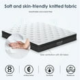 thumbnail image 4 of Noble House King 10" Hybrid Mattress, Cooling Memory Foam Pocket Innerspring Coil Mattress, Medium Firm, White, 4 of 12