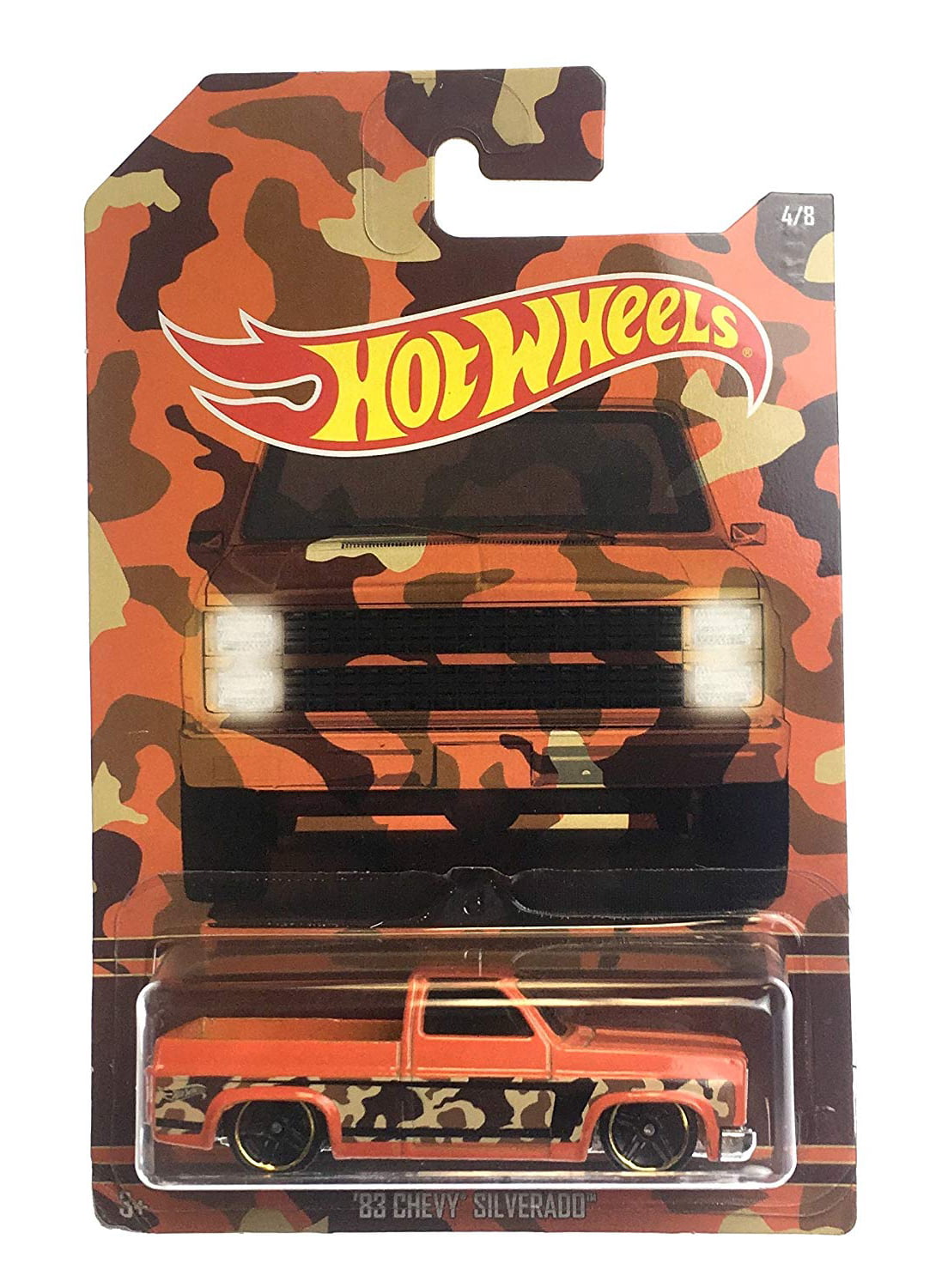 2015 Hot Wheels '83 Chevy Silverado Camouflage Camo WALMART Quantity 