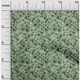 thumbnail image 2 of oneOone Viscose Chiffon Light Green Fabric Floral Sewing Fabric By The Yard Printed Diy Clothing Sewing Supplies 42 Inch Wide, 2 of 4