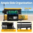 thumbnail image 5 of 400L Large Capacity Double Decker Collapsible Wagon with Heavy Duty Steel Frame for Camping and Sports, 5 of 6