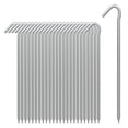 thumbnail image 1 of Ganchos de acero galvanizado AAGUT, 22 cm, 25 unidades, 1 of 8