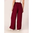 thumbnail image 3 of DressBerry Women's Solid Viscose Rayon Palazzo Ankle Length Pants Wide Bottom Casual&nbsp;Summer Wear High Waist Long Length Loose Fitted Party Wear Trousers, 3 of 7