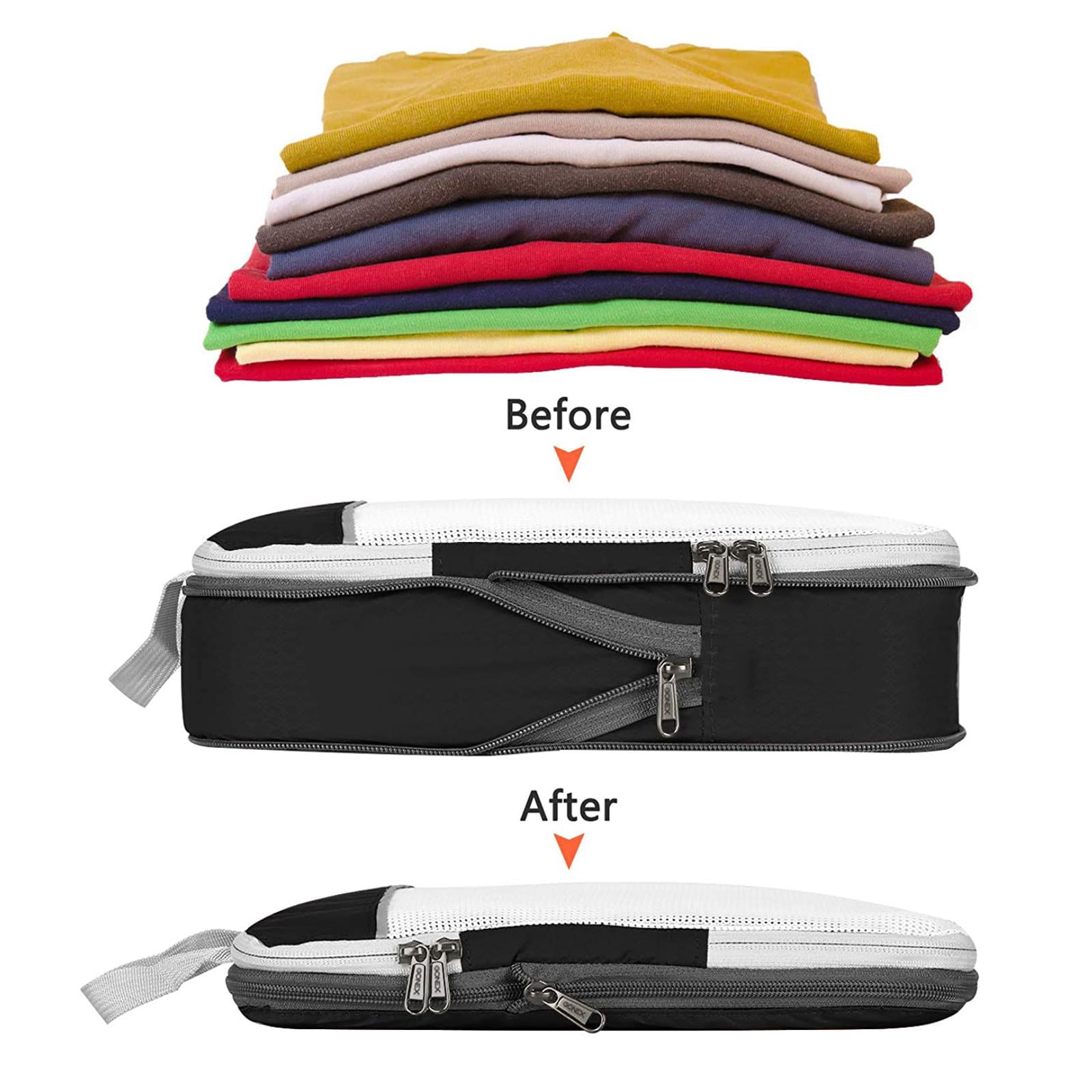 Axioma 12x Compression Packing Cubes for Travel for Women And Men Staying Organized