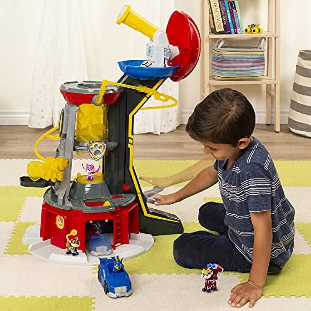 Paw Patrol, Mighty Lookout Tower with 4 Exclusive Bonus Action