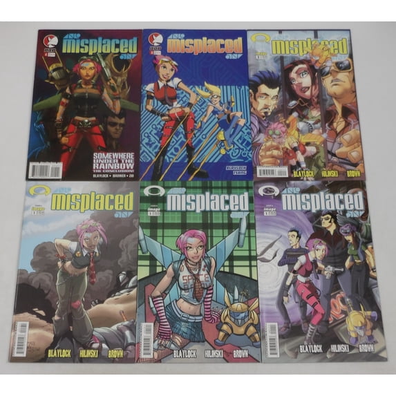 Misplaced #1-4 VF/NM complete series + 2 variants - DDP ; Image (17AA)