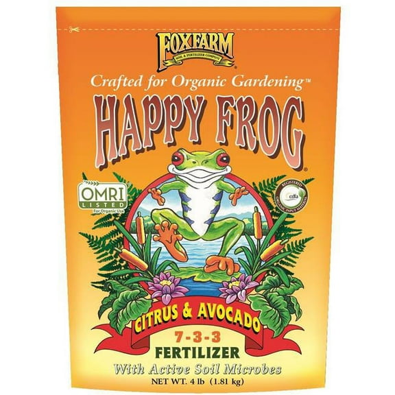 Foxfarm  4 lbs Happy Frog Citrus & Avacado Dry Fertilizer