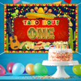 thumbnail image 5 of Hamigar Telón De Fondo Para Cartel De Feliz Primer Cumpleaños De 5.9 X 3.9 Ft, Taco Bout One Fiesta Mexican Cactus 1 Decoración De Primer Cumpleaños, Suministros Para Fiestas Para Niños, 5 of 5