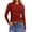 Red, variant on Womens Long Sleeve Shirts Loose Fitted Crew Neck T Shirts Classic Solid Color Fall Basic Work Tee Vacation Clothes Light Blue L
