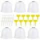 thumbnail image 1 of CHICHUMID 6Ud Plant Dome Transparente Para Jardinería Con Protector Heladas Y Accesorios Incluidos, 1 of 7