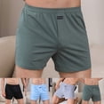 thumbnail image 4 of CENL Men Casual Loose Wide Leg Cotton Boxer Short Home Wear Underwear Underpant, 4 of 9