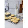 thumbnail image 6 of Baker's Secret Nonstick Carbon Steel Rectangular Cooling Racks, 16" x 10", 2 Count, 6 of 8