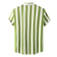 thumbnail image 5 of Fozruso Striped Button Down Shirt for Boys, Classic Short Sleeve Collared Shirt for Kids Daily Casual Wear, 5 of 7