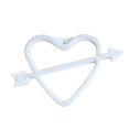 thumbnail image 1 of Luz De Neón En Forma De Corazón, Letrero De Neón Led, Decoración De Pared De Neón Romántica, Lámpara De Noche De Neón Alimentada Por Usb/Batería Para Dormitorio De Fiesta De Boda Minnieouse HA016642-00, 1 of 7