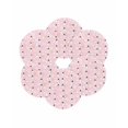 thumbnail image 7 of 15 Inch Round Placemats Set of 6, Christmas Snowman Pink Non Slip Heat Insulation PP Table Mats, Winter Snowflakes Xmas Retro Washable Place Mats for Kitchen Dining Party Table Decor, 7 of 7
