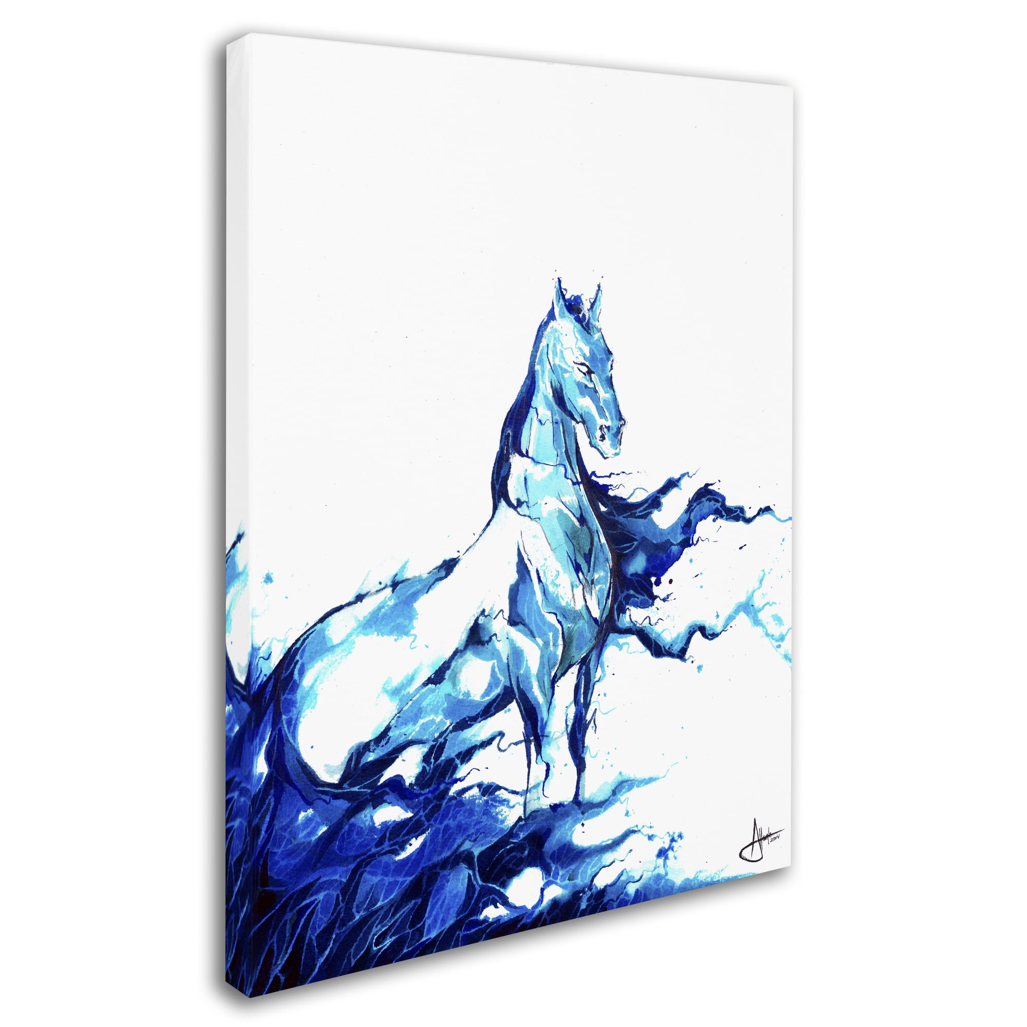 Trademark Fine Art Marc Allante Poseidon Canvas Wall Art - 35x47